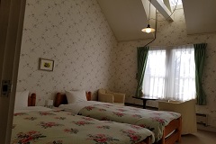 洋室ツインベッドルーム